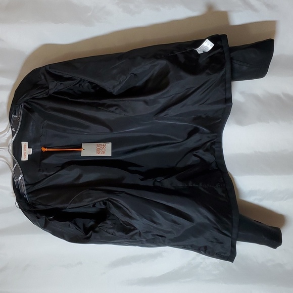 Knox Rose Women's Moto Jacket Faux-leather ~ Black - Picture 6 of 13